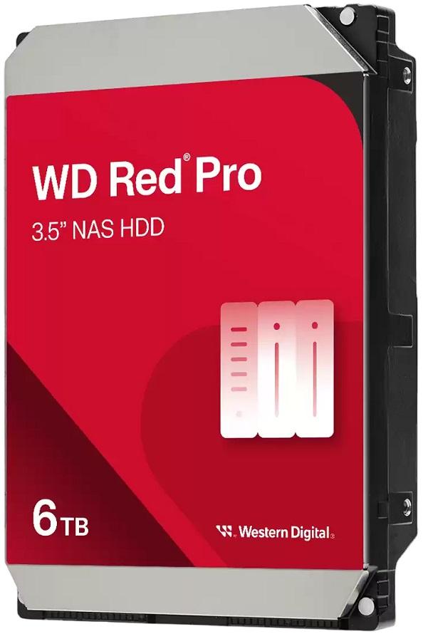 Disco Rígido NAS 3.5 Red Pro 6TB 7200RPM 256MB SATA - WESTERN DIGITAL