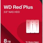 Disco Rígido 3,5 NAS Red Plus 8TB 5640RPM 25 MB Serial ATA III - WESTERN DIGITAL