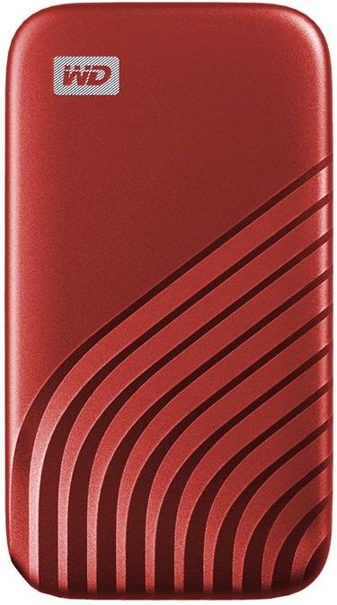 Disco Externo 2.5 2TB USB 3.2 My Passport (Vermelho) - WESTERN DIGITAL