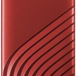 Disco Externo 2.5 2TB USB 3.2 My Passport (Vermelho) - WESTERN DIGITAL