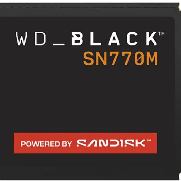 SSD M.2 2230 WD Black SN770M 2TB TLC 3D NAND NVMe PCIe Gen 4.0x4 - WESTERN DIGITAL
