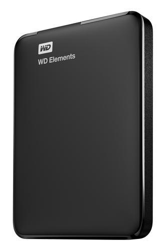 Disco Externo 4TB (Preto) - Western Digital WD Elements Portable
