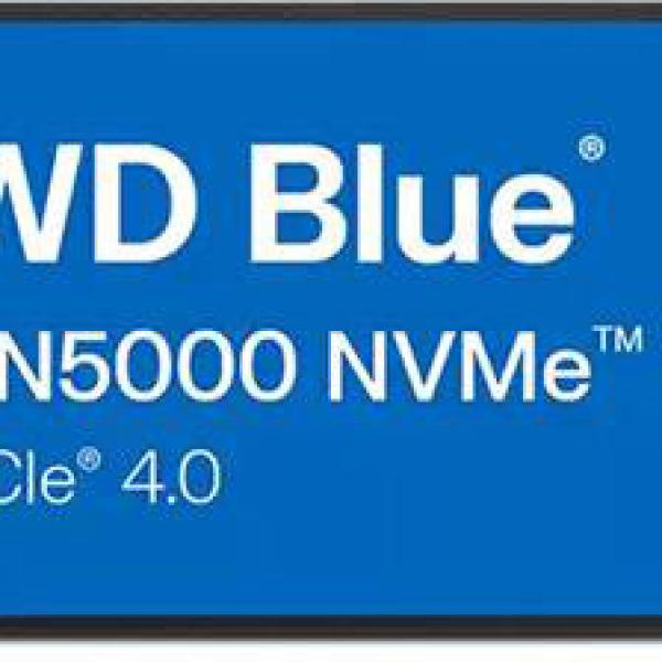 SSD M.2 2280 WD Blue SN5000 1TB TLC NVMe PCIe Gen 4.0x4 - WESTERN DIGITAL