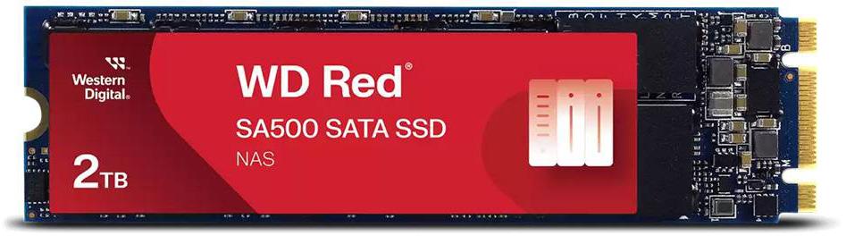 SSD M.2 2280 WD Red SA500 2TB 3D NAND SATA 6Gb/s - WESTERN DIGITAL