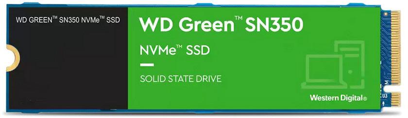 SSD M.2 2280 Green SN350 2TB QLC NAND NVMe - WESTERN DIGITAL