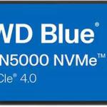 SSD M.2 2280 WD Blue SN5000 2TB TLC NVMe PCIe Gen 4.0x4 - WESTERN DIGITAL