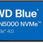 SSD M.2 2280 WD Blue SN5000 4TB TLC NVMe PCIe Gen 4.0x4 - WESTERN DIGITAL