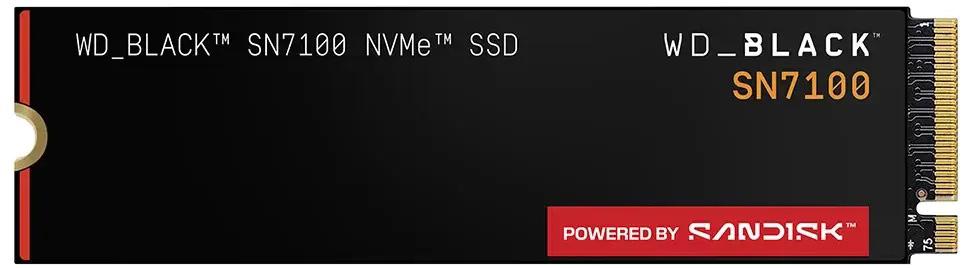 SSD M.2 2280 WD Black SN7100 4TB TLC 3D NAND NVMe PCIe Gen 4.0x4 - WESTERN DIGITAL