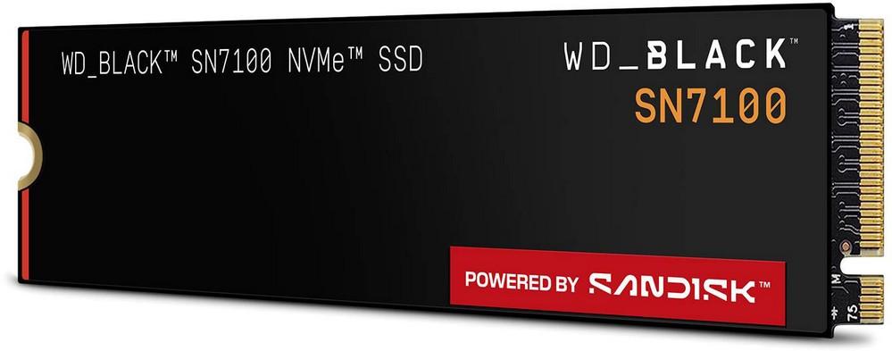 SSD M.2 2280 WD Black SN7100 500GB TLC 3D NAND NVMe PCIe Gen 4.0x4 - WESTERN DIGITAL