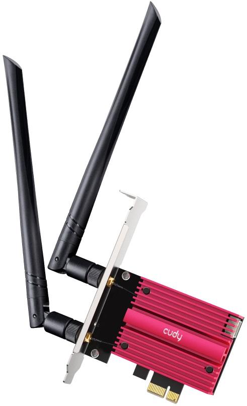 Placa de Rede AX5400 Tri - Band Wi - Fi 6 PCI Express - CUDY