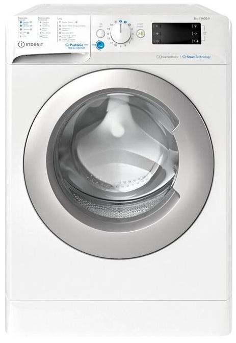 Máquina de Lavar Roupa BWE 81496X WSV SPT 8Kg 1400RPM (Branco) - INDESIT