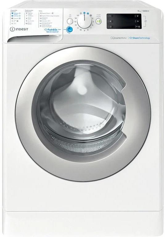 Máquina de Lavar Roupa BWE 91496X WSV SPT 9Kg 1400RPM (Branco) - INDESIT