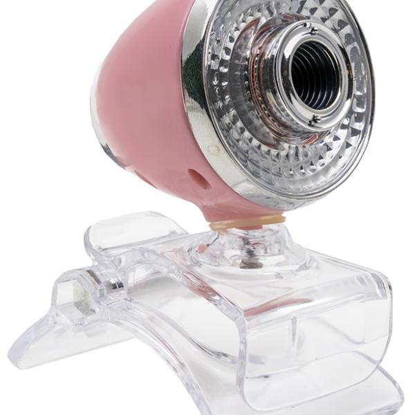 WebCam 32MP HD (Prateado/Rosa)