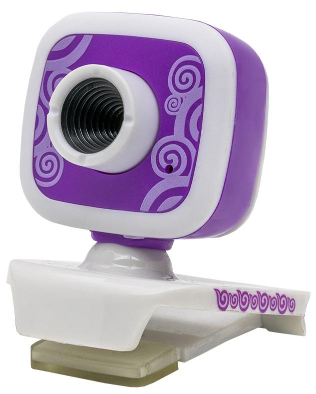 WebCam 32MP HD (Branco/Rosa)