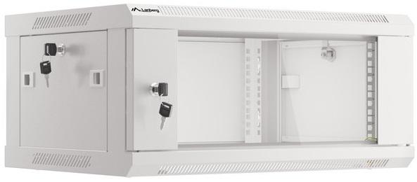 Armário Rack 19 4U 600 x 450 x 290.1mm (Cinzento) - LANBERG