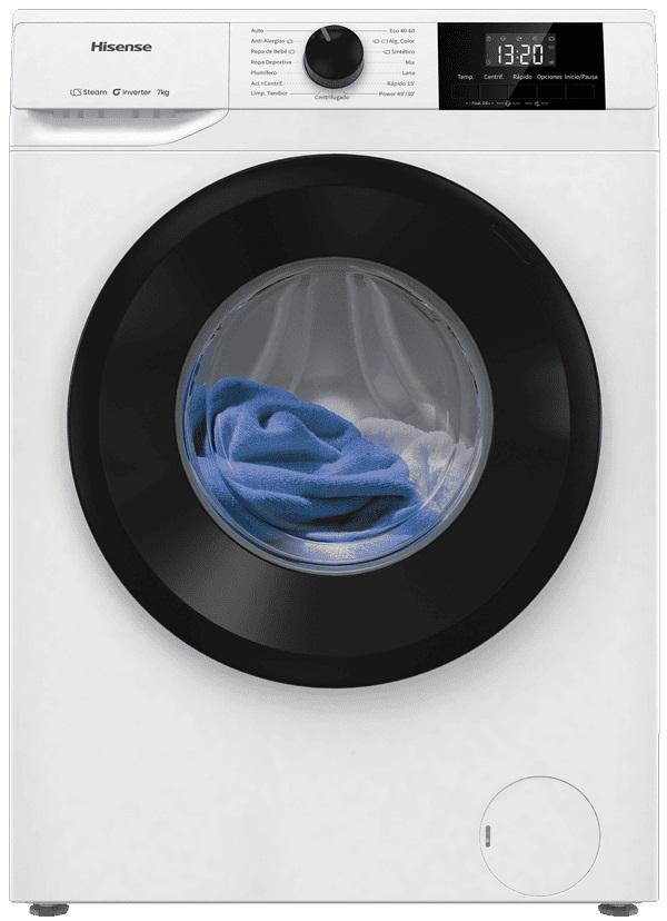 Máquina de Lavar Roupa Serie 1Q WF1G7021BW 7Kg 1200RPM (Branco) - HISENSE