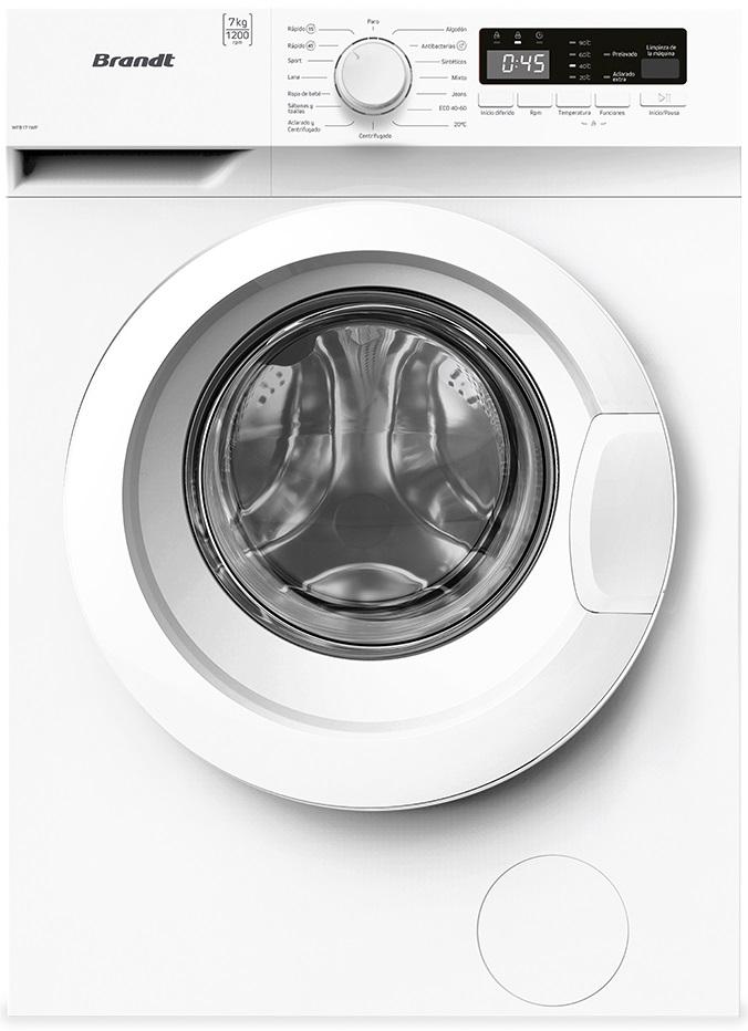 Máquina de Lavar Roupa 7Kg 1200RPM WFB171WP (Branco) - BRANDT