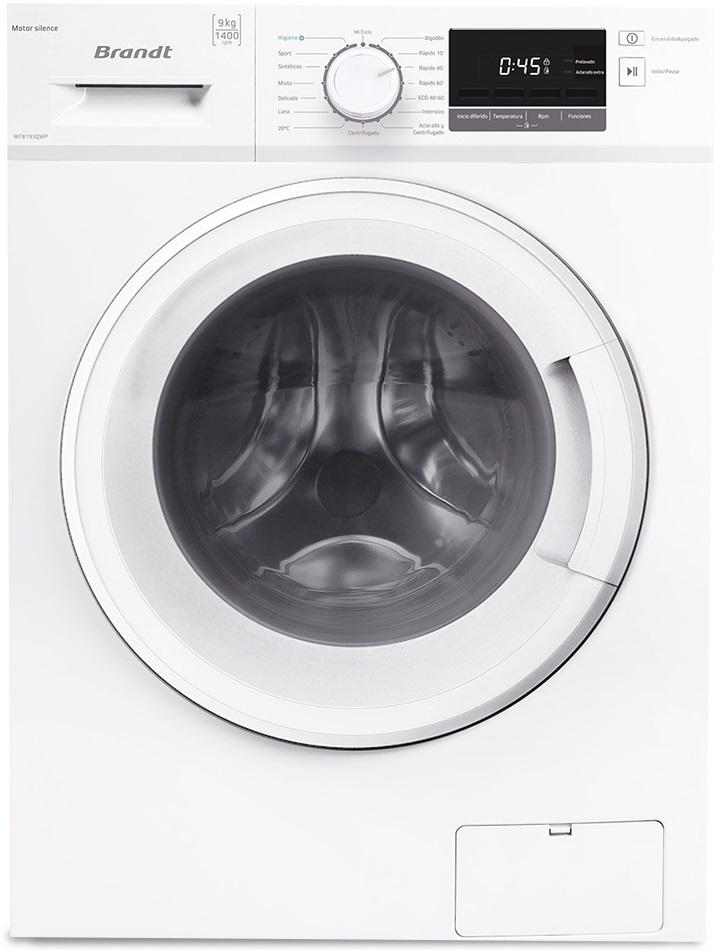 Máquina de Lavar Roupa 9Kg 1400RPM WFB193QWP (Branco) - BRANDT