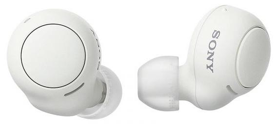 Auriculares WF - C500 True Wireless Bluetooth (Branco) - SONY