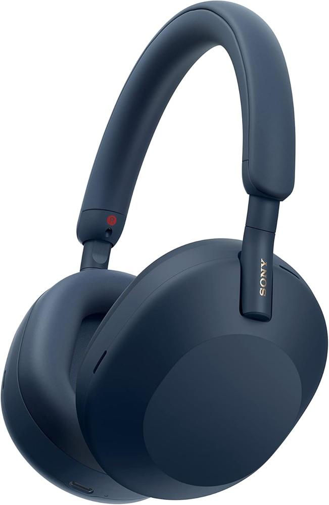 Auscultadores Bluetooth WH - 1000XM5 ANC NFC (Azul) - SONY