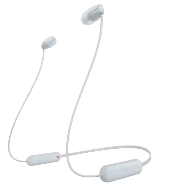Auriculares Bluetooth WI - C100 (Branco) - SONY