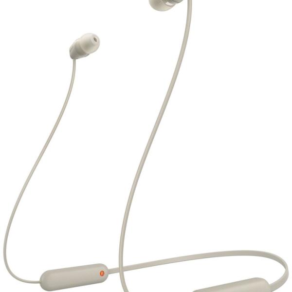 Auriculares Bluetooth WI - C100 (Bege) - SONY
