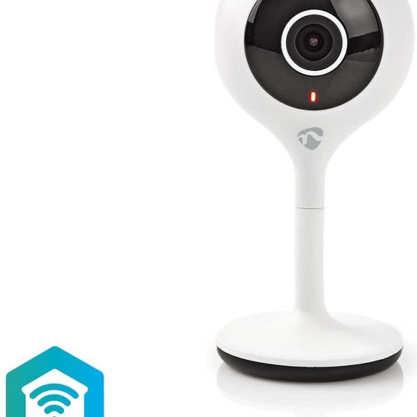 Câmara de Vigilância Interior IP SmartLife Wi - Fi 1080p Full HD (Branco) - NEDIS