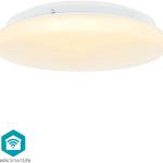 Candeeiro Plafon Redondo LED Inteligente Wi - Fi SmartLife 60W 2700~6500K 1820Lm IP20 (Ø26cm) - NEDIS