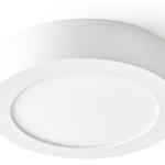 Painel LED Superficie Redondo Inteligente Wi - Fi SmartLife LED 12W 3000~6000K 800Lm (Ø 17cm) - NEDIS