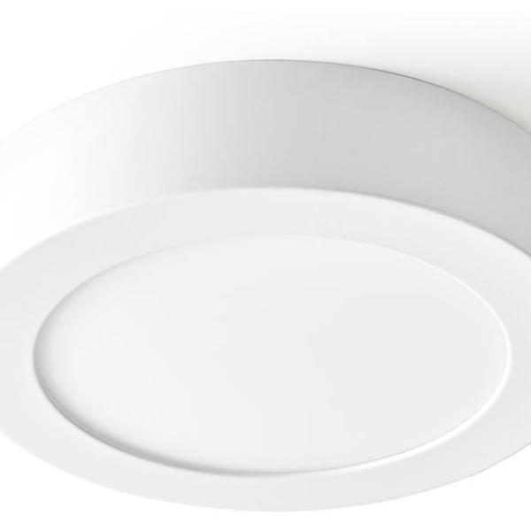 Painel LED Superficie Redondo Inteligente Wi - Fi SmartLife LED 12W 3000~6000K 800Lm (Ø 17cm) - NEDIS