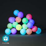 Serie 20 LED´s RGB Natal 220V c/ Efeitos SmartLife Wi - Fi (10 mts) - NEDIS