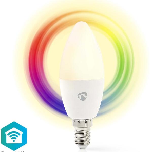 Lampada LED 220V E14 4,9W Branco F. 6500K 470Lm - NEDIS