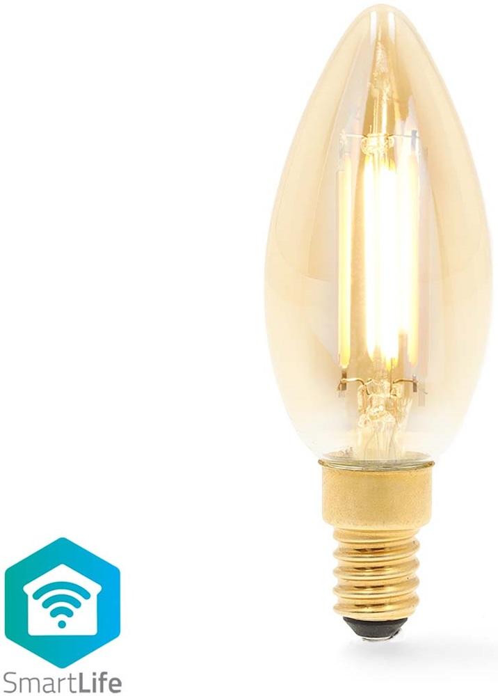 Lâmpada LED E14 Filamento 220V 4,9W Branco Q. 3000K 470Lm - NEDIS