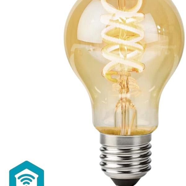 Lâmpada LED Filamento Inteligente SmartLife Wi - Fi E27 ST64 1800K~6500K 4,9W 360Lm - NEDIS