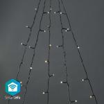 Serie Natal p/ Árvore 200 LEDs 2500~9000K SmartLife Wi - Fi (5 x 4 mts) - NEDIS