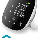 Monitor Qualidade de Ar SmartLife (Preto/Branco) - NEDIS