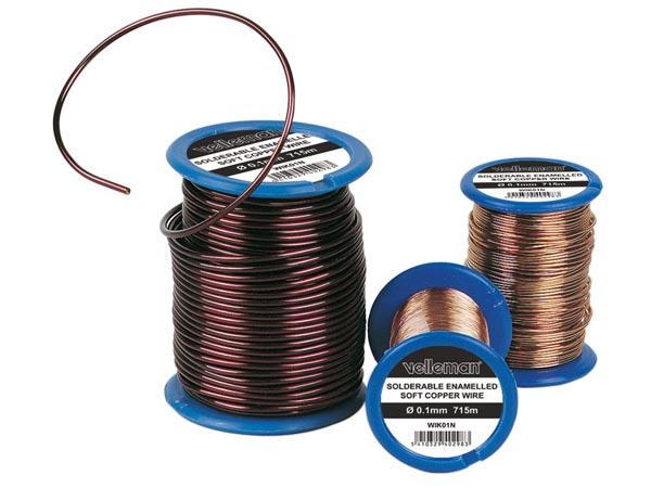 Fio p/ Bobinagem Ø1,2mm - 32,5m - 0,5 ohm