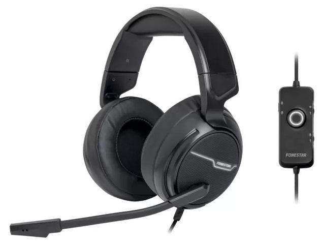 Auscultadores Headset Gaming USB - FONESTAR