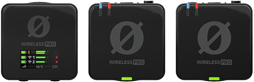 Sistema de Microfone Wireless Pro s/ Fios de 3 Canais - RODE