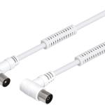 Cabo RF 90º c/ Filtros (1,5 mts) - Branco
