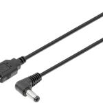 Cabo Extensão DC 5,5 x 2,1mm 90º Macho - USB - A Macho (50cm) - NIMO