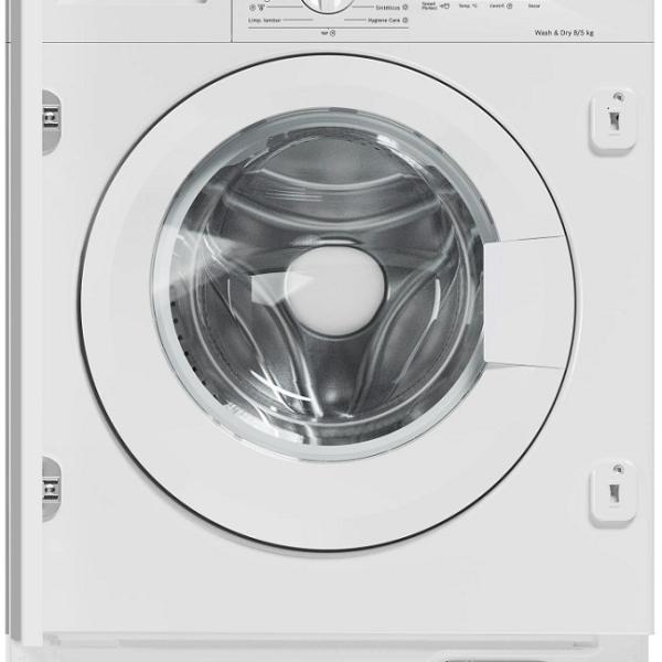 Máquina de Lavar e Secar Roupa Encastre Serie 4 WKD28260ES 8Kg/5Kg 1400RPM (Branco) - BOSCH
