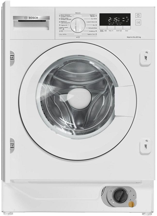 Máquina de Lavar e Secar Roupa Encastre Serie 4 WKD28260ES 8Kg/5Kg 1400RPM (Branco) - BOSCH