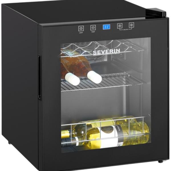 Garrafeira 46L / 15 Garrafas (Preto) - SEVERIN
