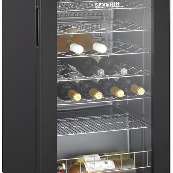 Garrafeira 95L / 36 Garrafas (Preto) - SEVERIN