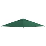Toldo de Substituição de 3x3m para Pérgola de Jardim com 8 Orifícios de Drenagem e Ventilação Verde