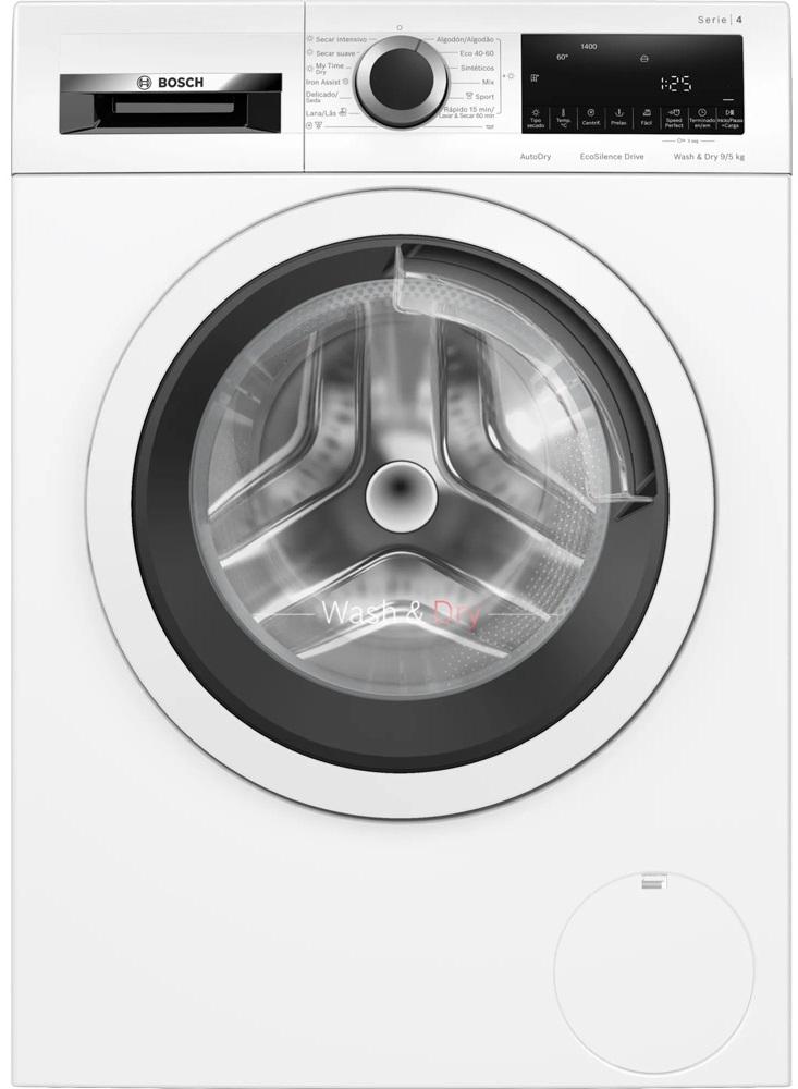 Máquina de Lavar e Secar Roupa WNA13401ES Serie 4 9/5Kg 1400RPM (Branco) - BOSCH