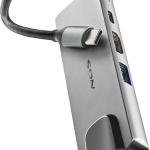 Hub USB - C 4 - EM - 1 (USB - A/RJ45/HDMI/USB - C) - NGS