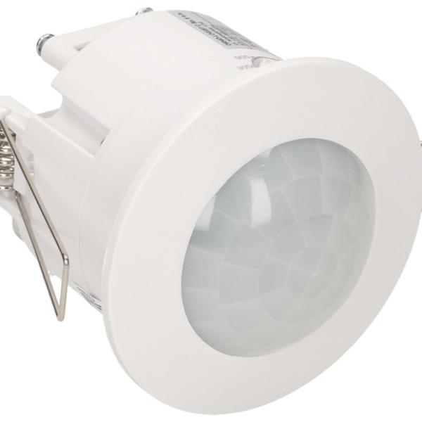 Sensor de Movimento PIR 220V 360° IP20 p/ Encastre (Branco) - ORNO
