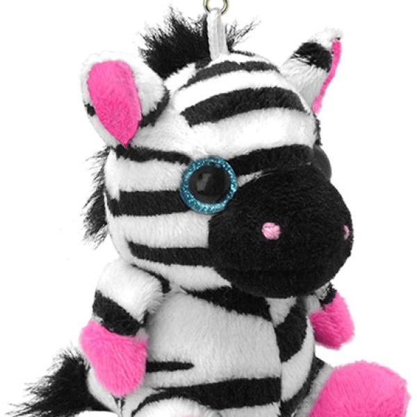 Porta - Chaves Orbys Keychain Zebra - WILD PLANET